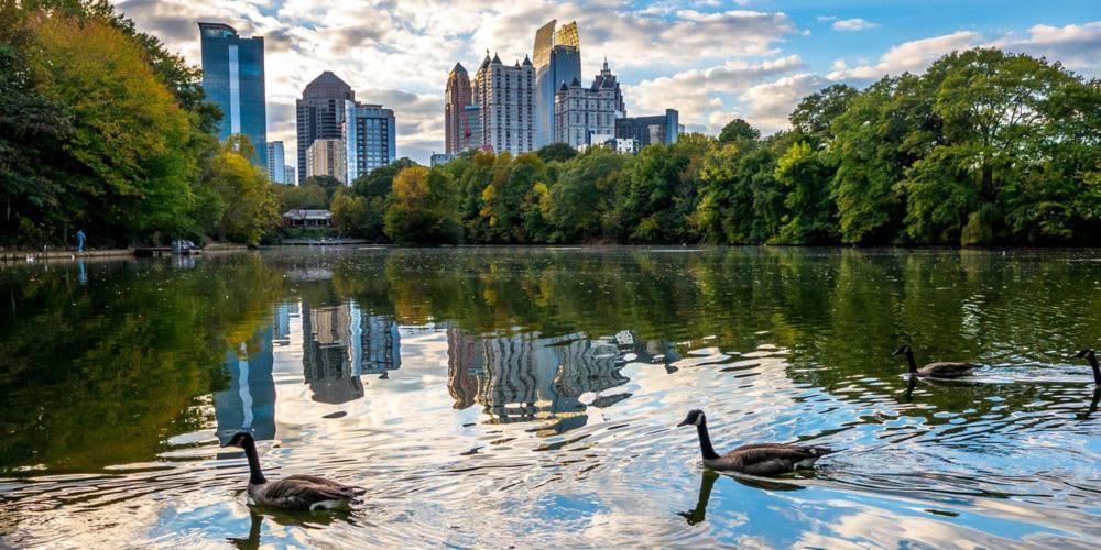 Апартаменты Paradisiacal Piedmont Park Flat Атланта Экстерьер фото