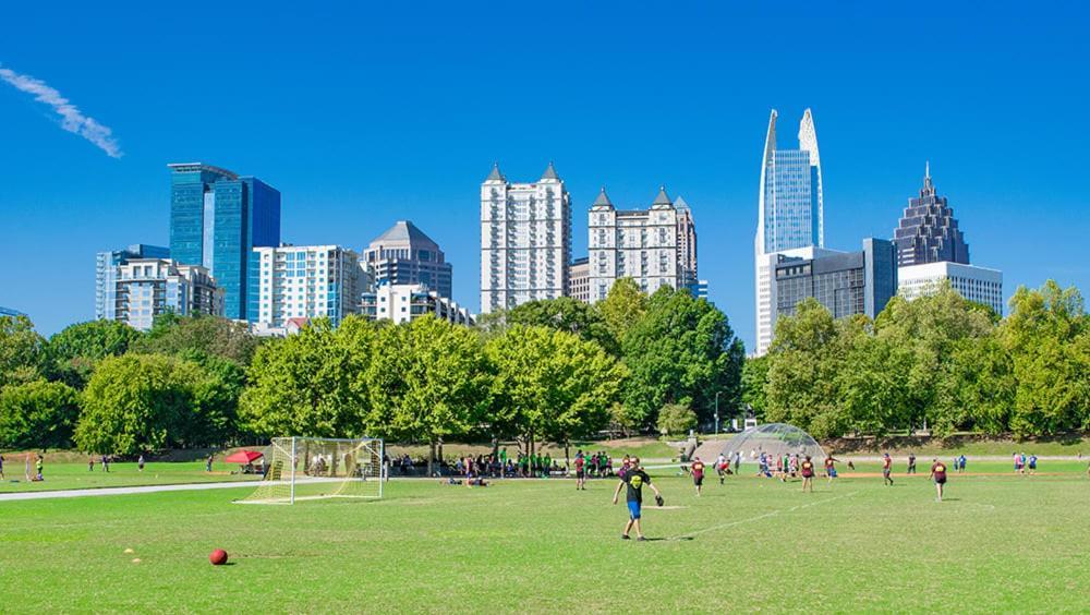 Апартаменты Paradisiacal Piedmont Park Flat Атланта Экстерьер фото